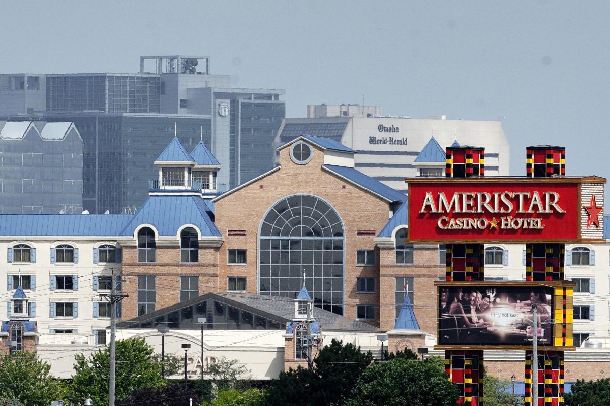 The French Quarter in New Orleans is seen in late August 2021 during Hurricane Ida. The Louisiana city largely held off the Category 4 storm, but its casinos nonetheless suffered. (Image: Getty)